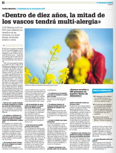 Entrevista a Xabier Munioitz en El Correo